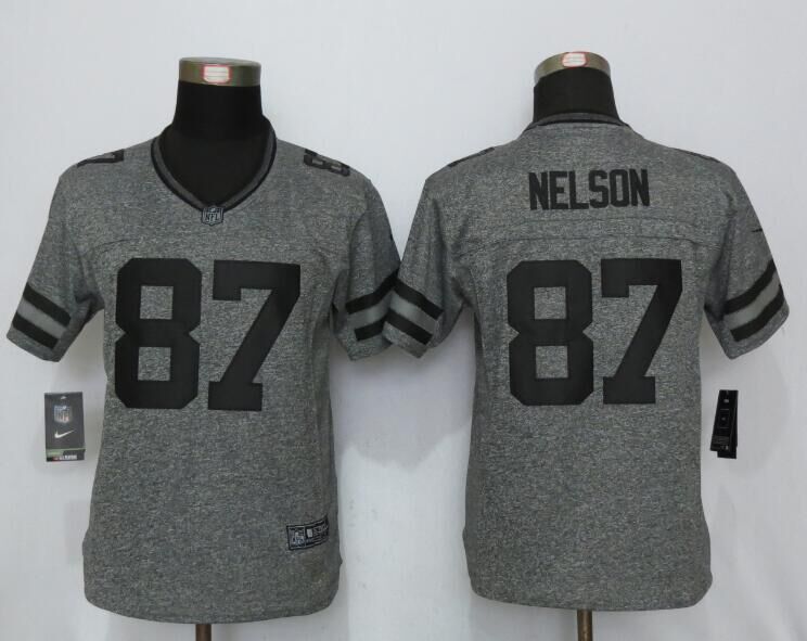 women Gray Limited Jersey-013